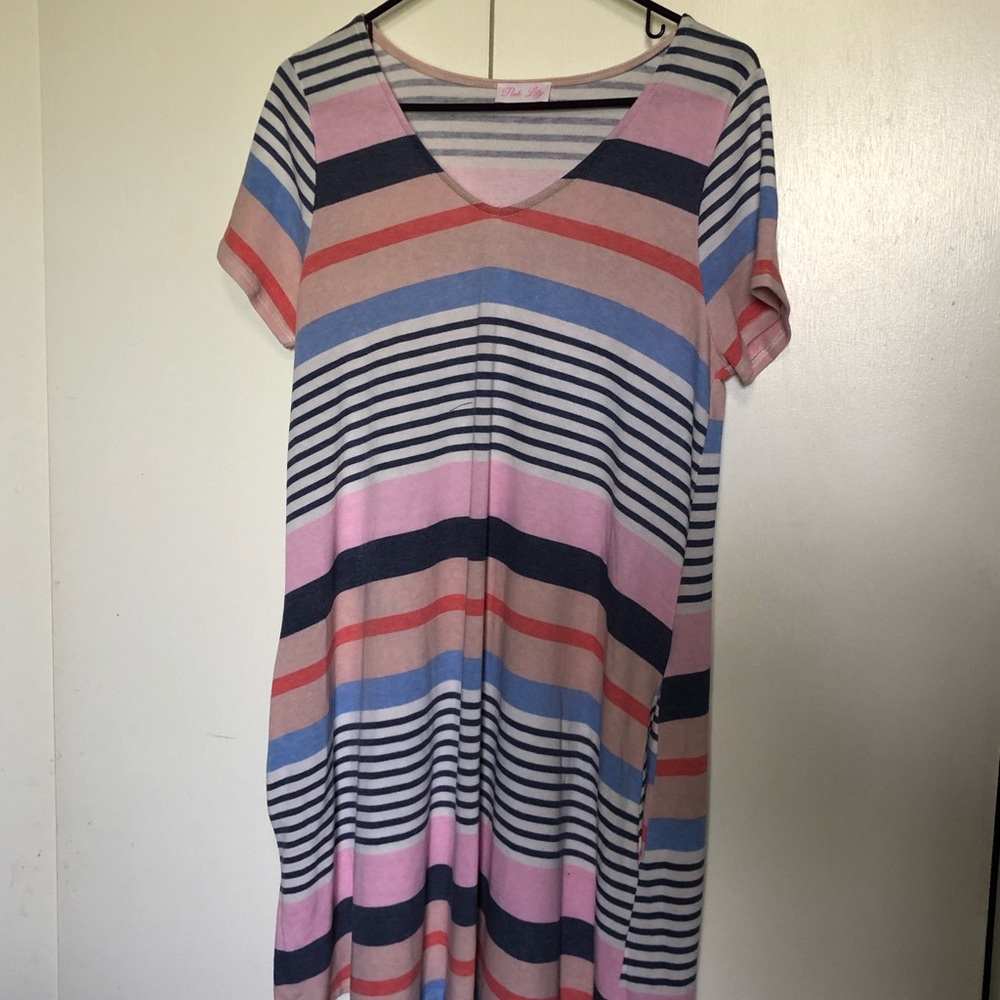 Pink Lily Dress